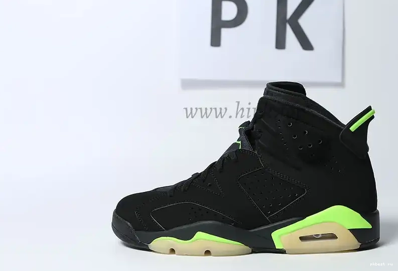 READY Electric PK Green Retro Jordan SHIP MATERIALS TO GOD RETAIL 6 0523